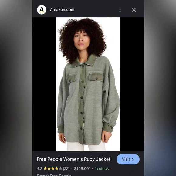 Free People Olive Ruby Jacket - Picture 5 of 5